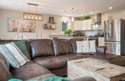 Windham House | Windham Lakefront: Fire Pit and Modern Comforts