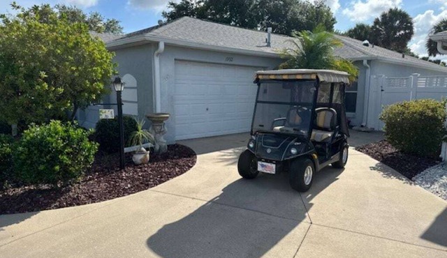 2 bdr/2 bth Courtyard Villa in The Villages w/Cart Lake Sumter Spanish Springs