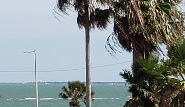A fully remodeled condo with a great view of the bay and downtown Corpus Christi