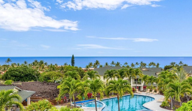 Aloha Condos, Na Hale O Keauhou, Townhome C-4, Ocean View, AC