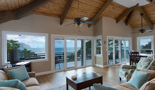 Gorgeous 2 bedroom bayside house on Windward side of Oahu
