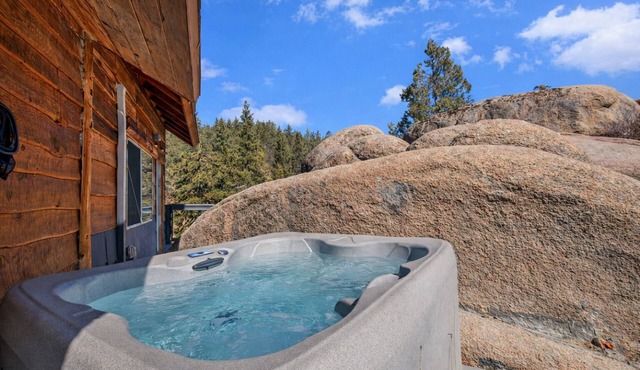 Hibernation Station | Rustic Cabin + Hot Tub