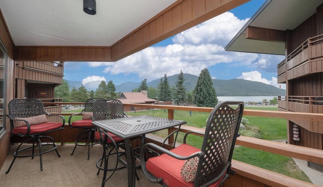 Lakefront Condo - Wraparound Deck w/Panoramic Views - Walk to Downtown Grand Lake