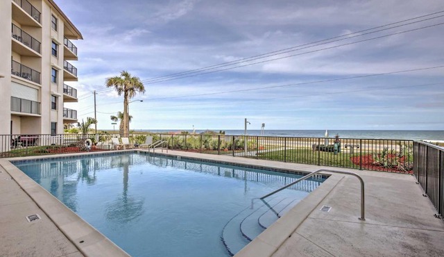 Oceanfront Ormond Beach Condo w/Pool Access!