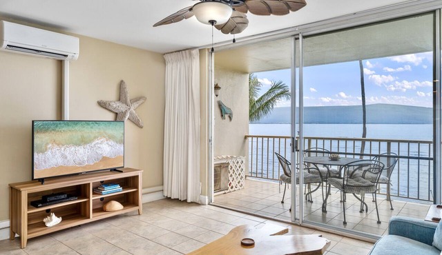 Stunning Oceanfront 1bd - Maalaea Kai 315