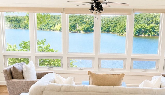 Sunset Pointe Lakefront Home with Private Dock and Stunning Views