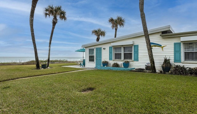 Upscale Ormond Beach Oceanfront Retreat with Private Beach Access